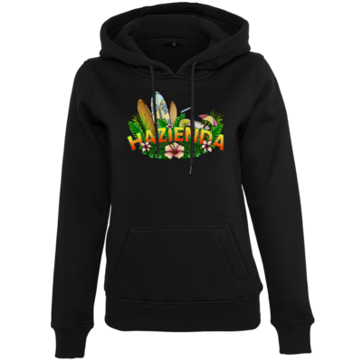 Motiv: Womens Heavy Hoody - AlocaNegra - Hazienda - bestimme auf Wunsch Details wie Produkt, Grösse, Farbe und Position selbst ! Motiv: Womens Heavy Hoody - AlocaNegra - Hazienda