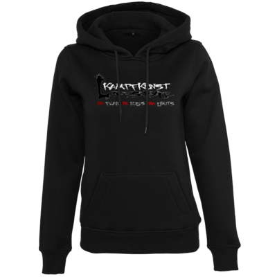Motiv: Womens Heavy Hoody - Kampfkunst Lifestyle - Logo 1 - bestimme auf Wunsch Details wie Produkt, Grösse, Farbe und Position selbst ! Motiv: Womens Heavy Hoody - Kampfkunst Lifestyle - Logo 1