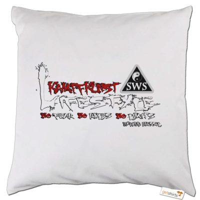 Motiv: Kissen - Kampfkunst Lifestyle - Logo 2 - bestimme auf Wunsch Details wie Produkt, Grösse, Farbe und Position selbst ! Motiv: Kissen - Kampfkunst Lifestyle - Logo 2