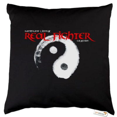 Motiv: Kissen Baumwolle - Real Fighter - bestimme auf Wunsch Details wie Produkt, Grösse, Farbe und Position selbst ! Motiv: Kissen Baumwolle - Real Fighter