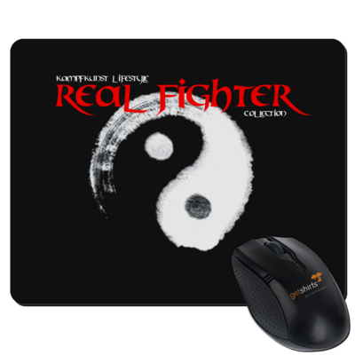 Motiv: Mousepad Textil - Real Fighter - bestimme auf Wunsch Details wie Produkt, Grösse, Farbe und Position selbst ! Motiv: Mousepad Textil - Real Fighter