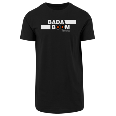 Motiv: Shaped Long Tee - BadaBoom - bestimme auf Wunsch Details wie Produkt, Grösse, Farbe und Position selbst ! Motiv: Shaped Long Tee - BadaBoom