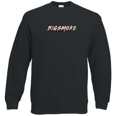 Motiv: Sweatshirt Classic - Schriftzug Big Smoke - bestimme auf Wunsch Details wie Produkt, Grösse, Farbe und Position selbst ! Motiv: Sweatshirt Classic - Schriftzug Big Smoke