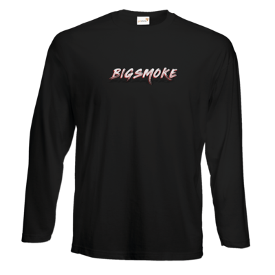 Motiv: Exact 190 Longsleeve FAIR WEAR - Schriftzug Big Smoke - bestimme auf Wunsch Details wie Produkt, Grösse, Farbe und Position selbst ! Motiv: Exact 190 Longsleeve FAIR WEAR - Schriftzug Big Smoke