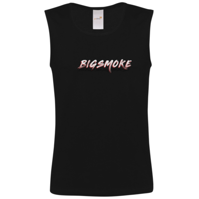 Motiv: Athletic Vest FAIR WEAR - Schriftzug Big Smoke - bestimme auf Wunsch Details wie Produkt, Grösse, Farbe und Position selbst ! Motiv: Athletic Vest FAIR WEAR - Schriftzug Big Smoke