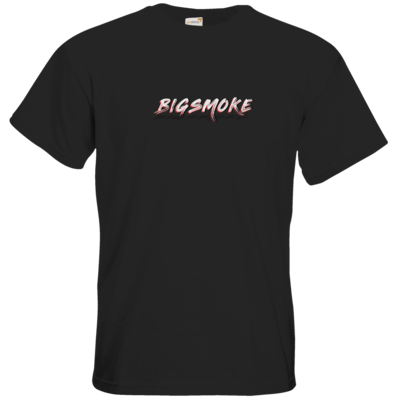 Motiv: T-Shirt Premium FAIR WEAR - Schriftzug Big Smoke - bestimme auf Wunsch Details wie Produkt, Grösse, Farbe und Position selbst ! Motiv: T-Shirt Premium FAIR WEAR - Schriftzug Big Smoke