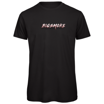 Motiv: Organic T-Shirt - Schriftzug Big Smoke - bestimme auf Wunsch Details wie Produkt, Grösse, Farbe und Position selbst ! Motiv: Organic T-Shirt - Schriftzug Big Smoke