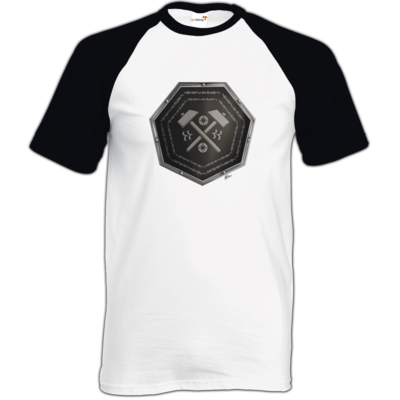 Motiv: TShirt Baseball - Wappen - Xorlosch - bestimme auf Wunsch Details wie Produkt, Grösse, Farbe und Position selbst ! Motiv: TShirt Baseball - Wappen - Xorlosch
