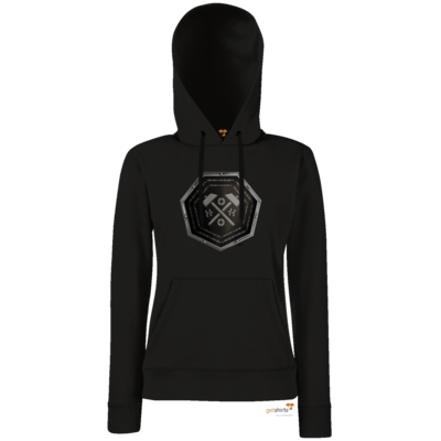 Motiv: Hoodie Damen Classic - Wappen - Xorlosch - bestimme auf Wunsch Details wie Produkt, Grösse, Farbe und Position selbst ! Motiv: Hoodie Damen Classic - Wappen - Xorlosch