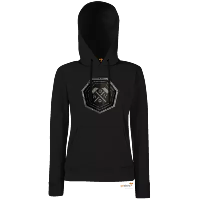 Motiv: Hoodie Damen Classic - Wappen - Xorlosch - bestimme auf Wunsch Details wie Produkt, Grösse, Farbe und Position selbst ! Motiv: Hoodie Damen Classic - Wappen - Xorlosch