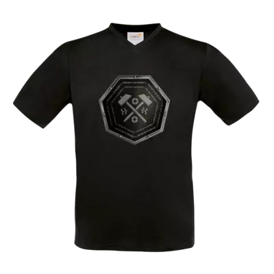 Motiv: T-Shirt V-Neck FAIR WEAR - Wappen - Xorlosch - bestimme auf Wunsch Details wie Produkt, Grösse, Farbe und Position selbst ! Motiv: T-Shirt V-Neck FAIR WEAR - Wappen - Xorlosch