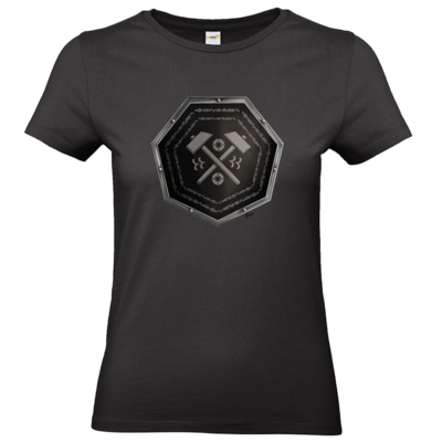 Motiv: T-Shirt Damen Premium FAIR WEAR - Wappen - Xorlosch - bestimme auf Wunsch Details wie Produkt, Grösse, Farbe und Position selbst ! Motiv: T-Shirt Damen Premium FAIR WEAR - Wappen - Xorlosch