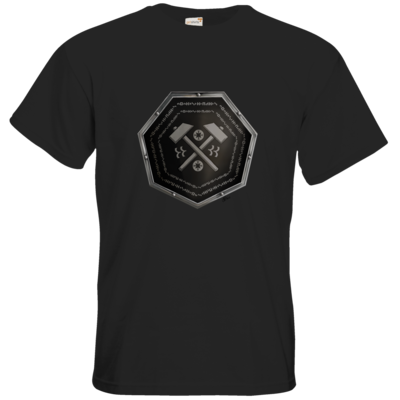 Motiv: T-Shirt Premium FAIR WEAR - Wappen - Xorlosch - bestimme auf Wunsch Details wie Produkt, Grösse, Farbe und Position selbst ! Motiv: T-Shirt Premium FAIR WEAR - Wappen - Xorlosch