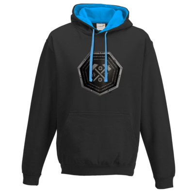 Motiv: Two-Tone Hoodie - Wappen - Xorlosch - bestimme auf Wunsch Details wie Produkt, Grösse, Farbe und Position selbst ! Motiv: Two-Tone Hoodie - Wappen - Xorlosch