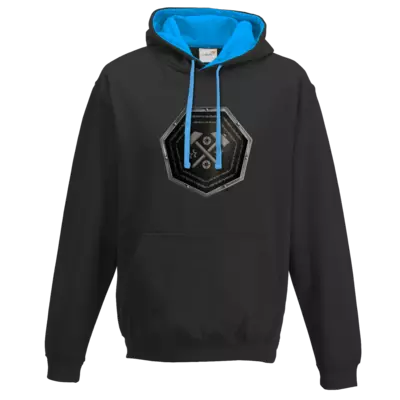 Motiv: Two-Tone Hoodie - Wappen - Xorlosch - bestimme auf Wunsch Details wie Produkt, Grösse, Farbe und Position selbst ! Motiv: Two-Tone Hoodie - Wappen - Xorlosch