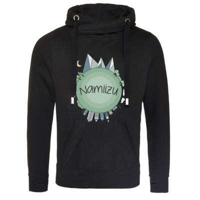 Motiv: Cross Neck Hoodie - Butterfull World - bestimme auf Wunsch Details wie Produkt, Grösse, Farbe und Position selbst ! Motiv: Cross Neck Hoodie - Butterfull World