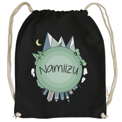 Motiv: Cotton Gymsac - Butterfull World - bestimme auf Wunsch Details wie Produkt, Grösse, Farbe und Position selbst ! Motiv: Cotton Gymsac - Butterfull World