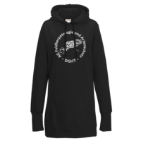 Motiv: Lady Longline Hoodie - AG Feldherpetologie und Artenschutz - sw - bestimme auf Wunsch Details wie Produkt, Grösse, Farbe und Position selbst ! Motiv: Lady Longline Hoodie - AG Feldherpetologie und Artenschutz - sw