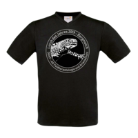Motiv: T-Shirt V-Neck FAIR WEAR - Bergmolch - Lurch des Jahres 2019 - bestimme auf Wunsch Details wie Produkt, Grösse, Farbe und Position selbst ! Motiv: T-Shirt V-Neck FAIR WEAR - Bergmolch - Lurch des Jahres 2019
