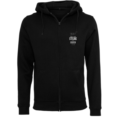 Motiv: Heavy Zip-Hoodie - SizzleBrothers - Grillen - Salat Steak bequem - bestimme auf Wunsch Details wie Produkt, Grösse, Farbe und Position selbst ! Motiv: Heavy Zip-Hoodie - SizzleBrothers - Grillen - Salat Steak bequem