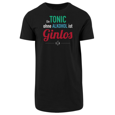 Motiv: Shaped Long Tee - SizzleBrothers - Grillen - Gin - ginlos 2 - bestimme auf Wunsch Details wie Produkt, Grösse, Farbe und Position selbst ! Motiv: Shaped Long Tee - SizzleBrothers - Grillen - Gin - ginlos 2