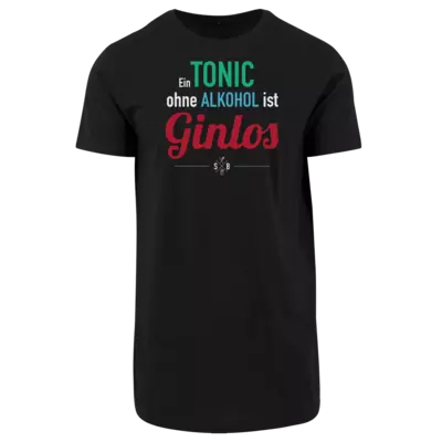 Motiv: Shaped Long Tee - SizzleBrothers - Grillen - Gin - ginlos 2 - bestimme auf Wunsch Details wie Produkt, Grösse, Farbe und Position selbst ! Motiv: Shaped Long Tee - SizzleBrothers - Grillen - Gin - ginlos 2