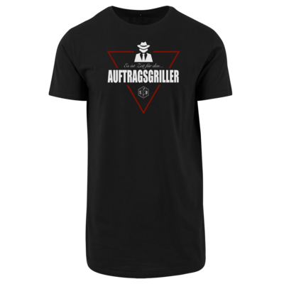 Motiv: Shaped Long Tee - SizzleBrothers - Grillen - Auftragsgriller - bestimme auf Wunsch Details wie Produkt, Grösse, Farbe und Position selbst ! Motiv: Shaped Long Tee - SizzleBrothers - Grillen - Auftragsgriller