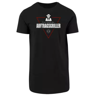 Motiv: Shaped Long Tee - SizzleBrothers - Grillen - Auftragsgriller - bestimme auf Wunsch Details wie Produkt, Grösse, Farbe und Position selbst ! Motiv: Shaped Long Tee - SizzleBrothers - Grillen - Auftragsgriller
