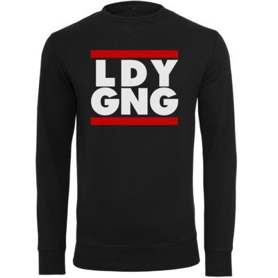 Motiv: Light Crew Sweatshirt - LDY GNG - bestimme auf Wunsch Details wie Produkt, Grösse, Farbe und Position selbst ! Motiv: Light Crew Sweatshirt - LDY GNG