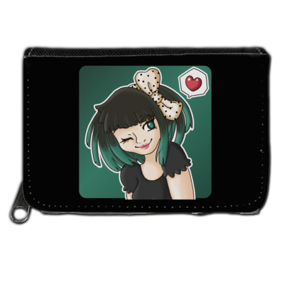 Motiv: Geldboerse - Xaly - Avatar Xaly Green - bestimme auf Wunsch Details wie Produkt, Grösse, Farbe und Position selbst ! Motiv: Geldboerse - Xaly - Avatar Xaly Green