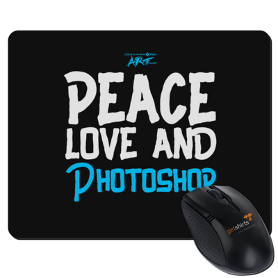 Motiv: Mousepad Textil - Love - bestimme auf Wunsch Details wie Produkt, Grösse, Farbe und Position selbst ! Motiv: Mousepad Textil - Love