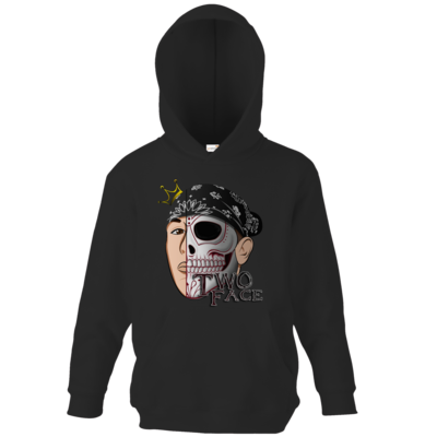 Motiv: Kids Hooded Sweat - Logo weißer - bestimme auf Wunsch Details wie Produkt, Grösse, Farbe und Position selbst ! Motiv: Kids Hooded Sweat - Logo weißer