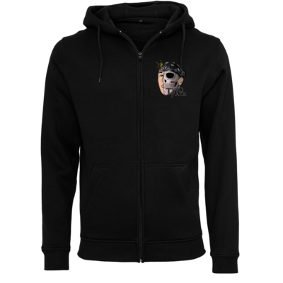 Motiv: Heavy Zip-Hoodie - Logo weißer - bestimme auf Wunsch Details wie Produkt, Grösse, Farbe und Position selbst ! Motiv: Heavy Zip-Hoodie - Logo weißer