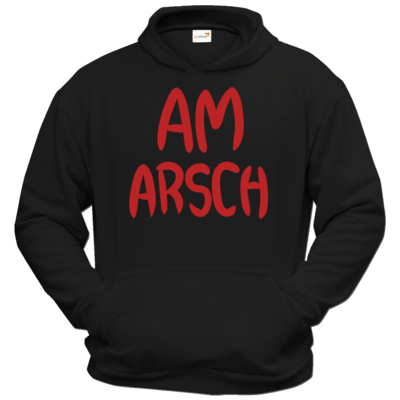 Motiv: Hoodie Classic - Am Arsch - bestimme auf Wunsch Details wie Produkt, Grösse, Farbe und Position selbst ! Motiv: Hoodie Classic - Am Arsch