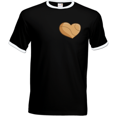 Motiv: T-Shirt Ringer - pipuHeart klein - bestimme auf Wunsch Details wie Produkt, Grösse, Farbe und Position selbst ! Motiv: T-Shirt Ringer - pipuHeart klein