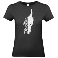 Motiv: T-Shirt Damen Premium FAIR WEAR - Drachenkopf 