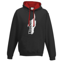 Motiv: Two-Tone Hoodie - Drachenkopf - bestimme auf Wunsch Details wie Produkt, Grösse, Farbe und Position selbst ! Motiv: Two-Tone Hoodie - Drachenkopf