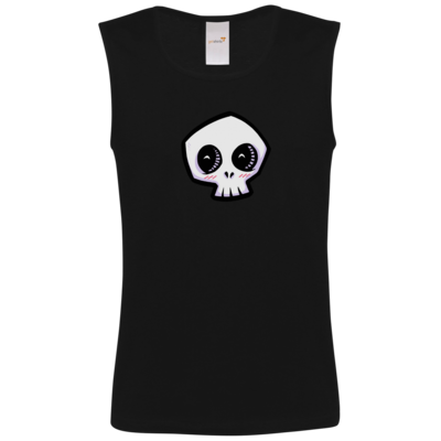 Motiv: Athletic Vest FAIR WEAR - scrumpy - happy skull - bestimme auf Wunsch Details wie Produkt, Grösse, Farbe und Position selbst ! Motiv: Athletic Vest FAIR WEAR - scrumpy - happy skull