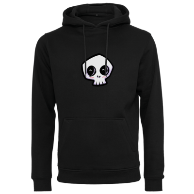 Motiv: Heavy Hoodie - scrumpy - happy skull - bestimme auf Wunsch Details wie Produkt, Grösse, Farbe und Position selbst ! Motiv: Heavy Hoodie - scrumpy - happy skull