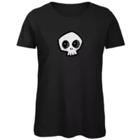 Motiv: Organic Lady T-Shirt - scrumpy - happy skull 