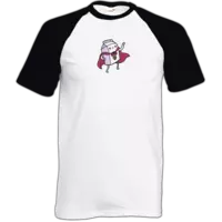 Motiv: TShirt Baseball - supermilich - the hero of milk 