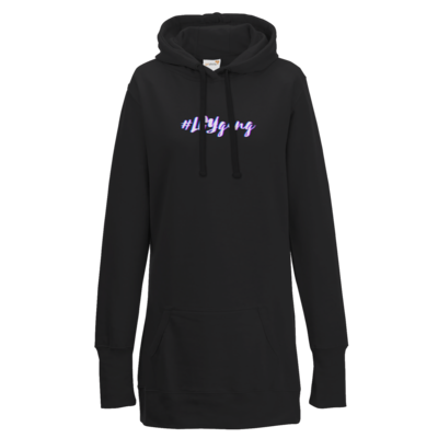 Motiv: Lady Longline Hoodie - #LCYgang - bestimme auf Wunsch Details wie Produkt, Grösse, Farbe und Position selbst ! Motiv: Lady Longline Hoodie - #LCYgang