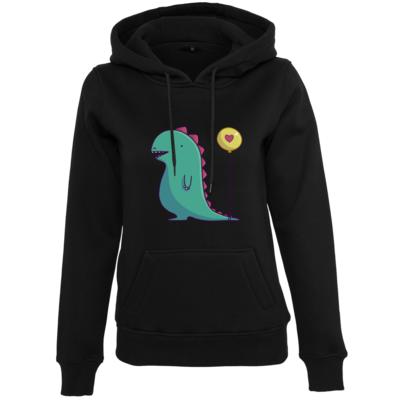 Motiv: Womens Heavy Hoody - dino - love - bestimme auf Wunsch Details wie Produkt, Grösse, Farbe und Position selbst ! Motiv: Womens Heavy Hoody - dino - love