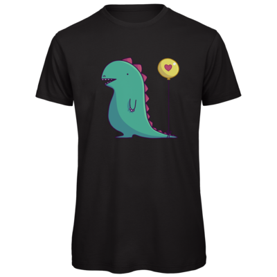 Motiv: Organic T-Shirt - dino - love - bestimme auf Wunsch Details wie Produkt, Grösse, Farbe und Position selbst ! Motiv: Organic T-Shirt - dino - love