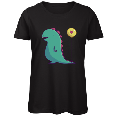 Motiv: Organic Lady T-Shirt - dino - love - bestimme auf Wunsch Details wie Produkt, Grösse, Farbe und Position selbst ! Motiv: Organic Lady T-Shirt - dino - love