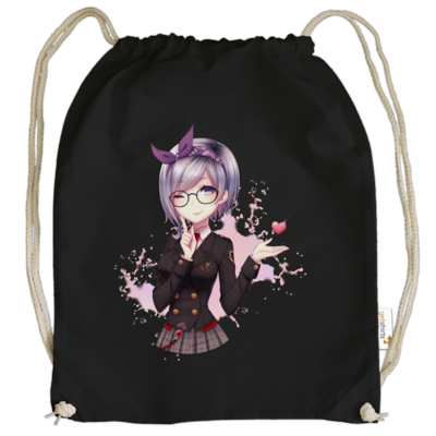 Motiv: Cotton Gymsac - Cute - bestimme auf Wunsch Details wie Produkt, Grösse, Farbe und Position selbst ! Motiv: Cotton Gymsac - Cute