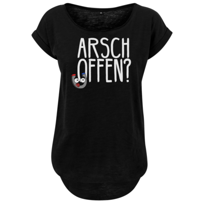 Motiv: Ladies Long Slub Tee - AO? - bestimme auf Wunsch Details wie Produkt, Grösse, Farbe und Position selbst ! Motiv: Ladies Long Slub Tee - AO?