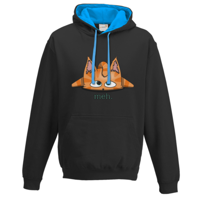 Motiv: Two-Tone Hoodie - Meh. - bestimme auf Wunsch Details wie Produkt, Grösse, Farbe und Position selbst ! Motiv: Two-Tone Hoodie - Meh.
