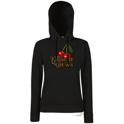 Motiv: Hoodie Damen Classic - Kirsche und Crews - bestimme auf Wunsch Details wie Produkt, Grösse, Farbe und Position selbst ! Motiv: Hoodie Damen Classic - Kirsche und Crews