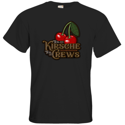 Motiv: T-Shirt Premium FAIR WEAR - Kirsche und Crews - bestimme auf Wunsch Details wie Produkt, Grösse, Farbe und Position selbst ! Motiv: T-Shirt Premium FAIR WEAR - Kirsche und Crews